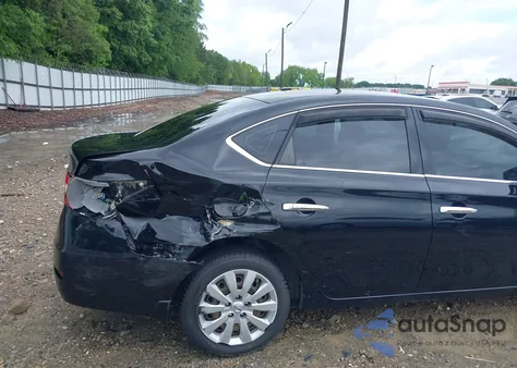 2015 Nissan Sentra S из США, поврежденный, VIN 3N1AB7APXFY243545